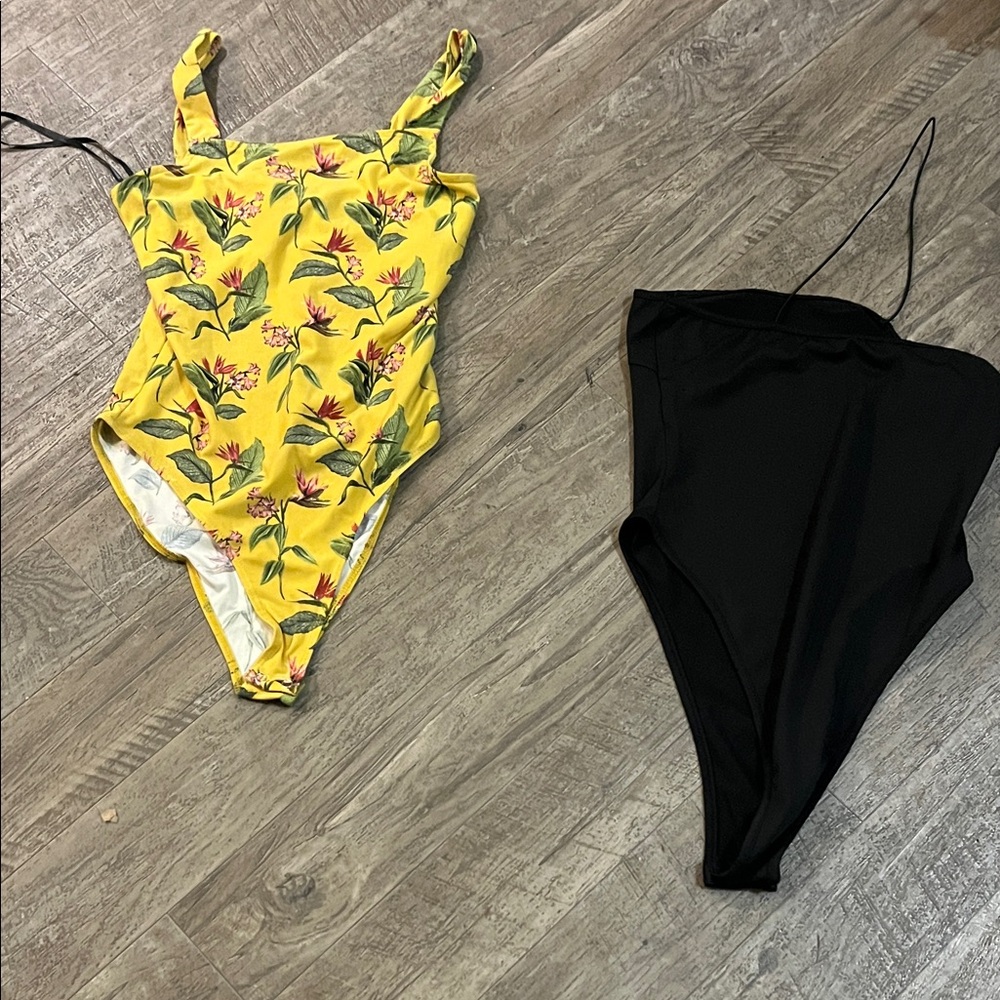 2 Forever 21 bodysuit